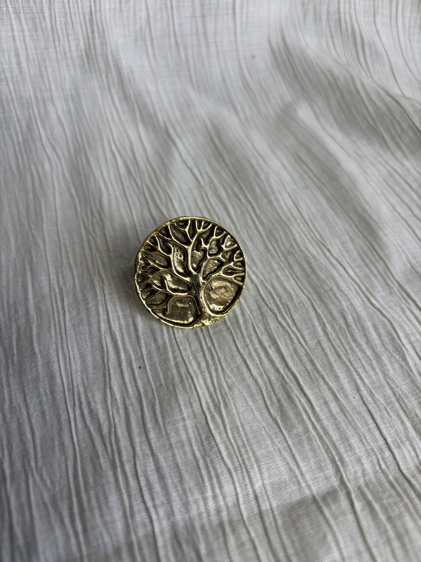 Tree of Life Brass Ring