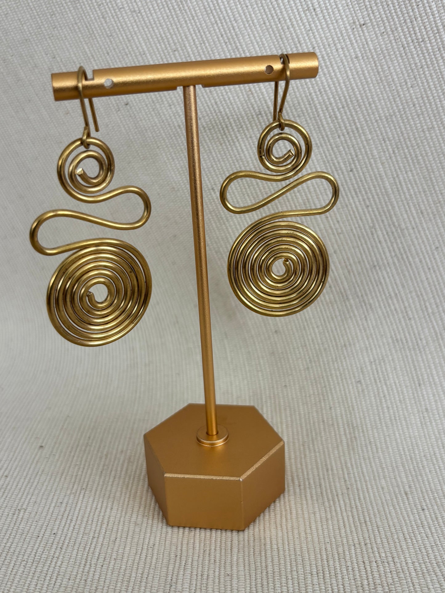 Jasiri Spiral Statement Earrings
