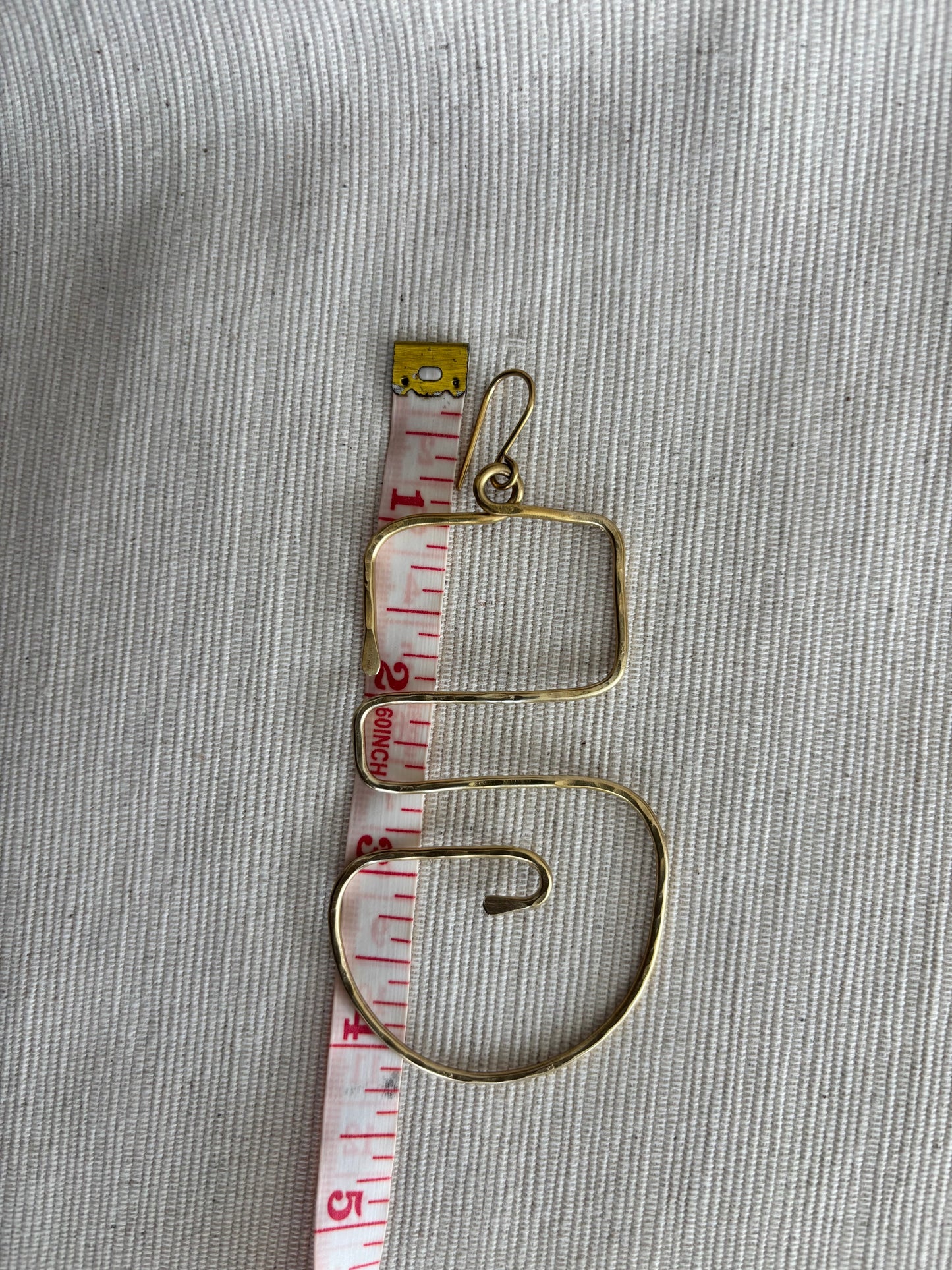 Njia Spiral Statement Earrings