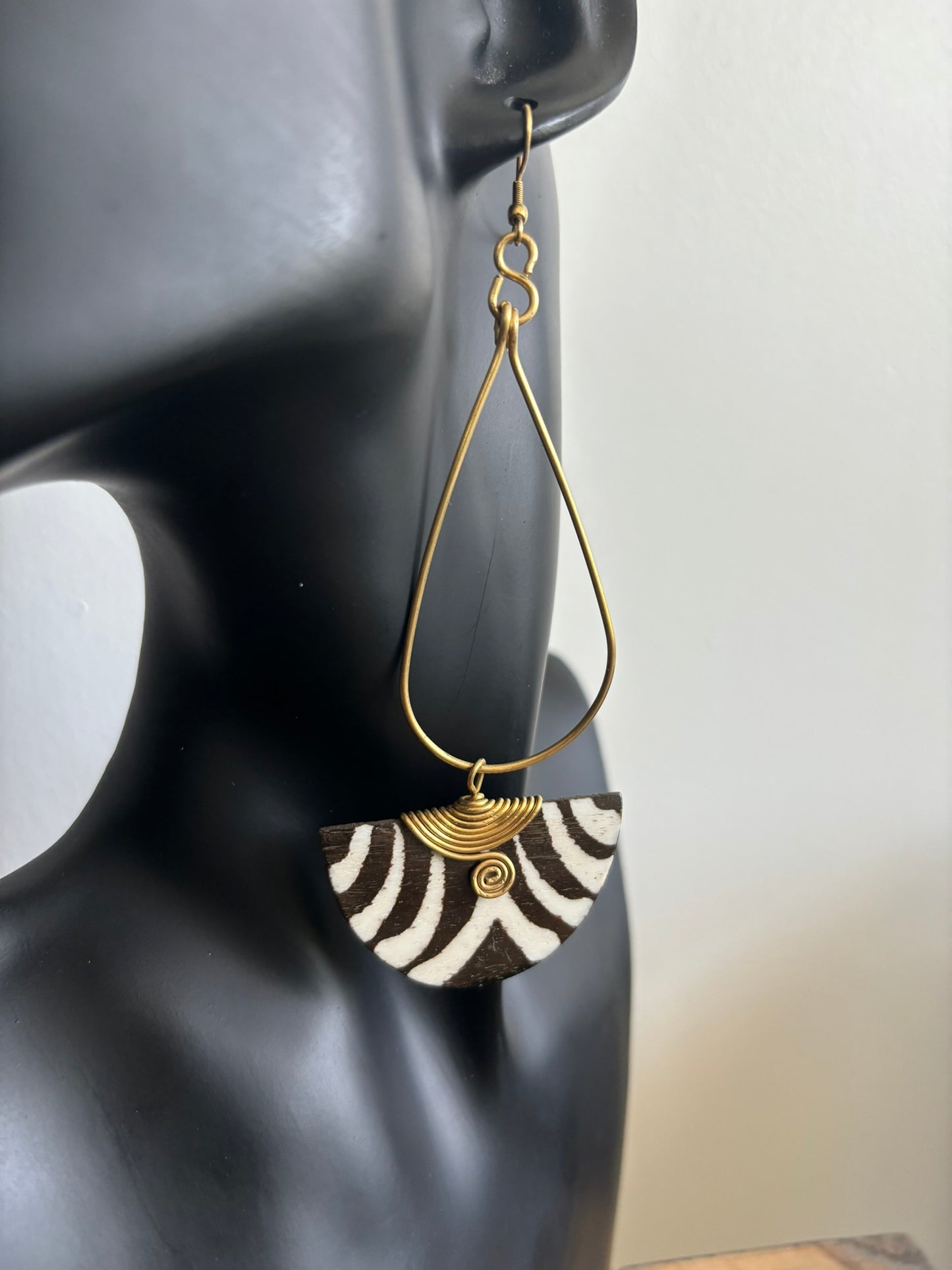 Zebra Stripes Earrings