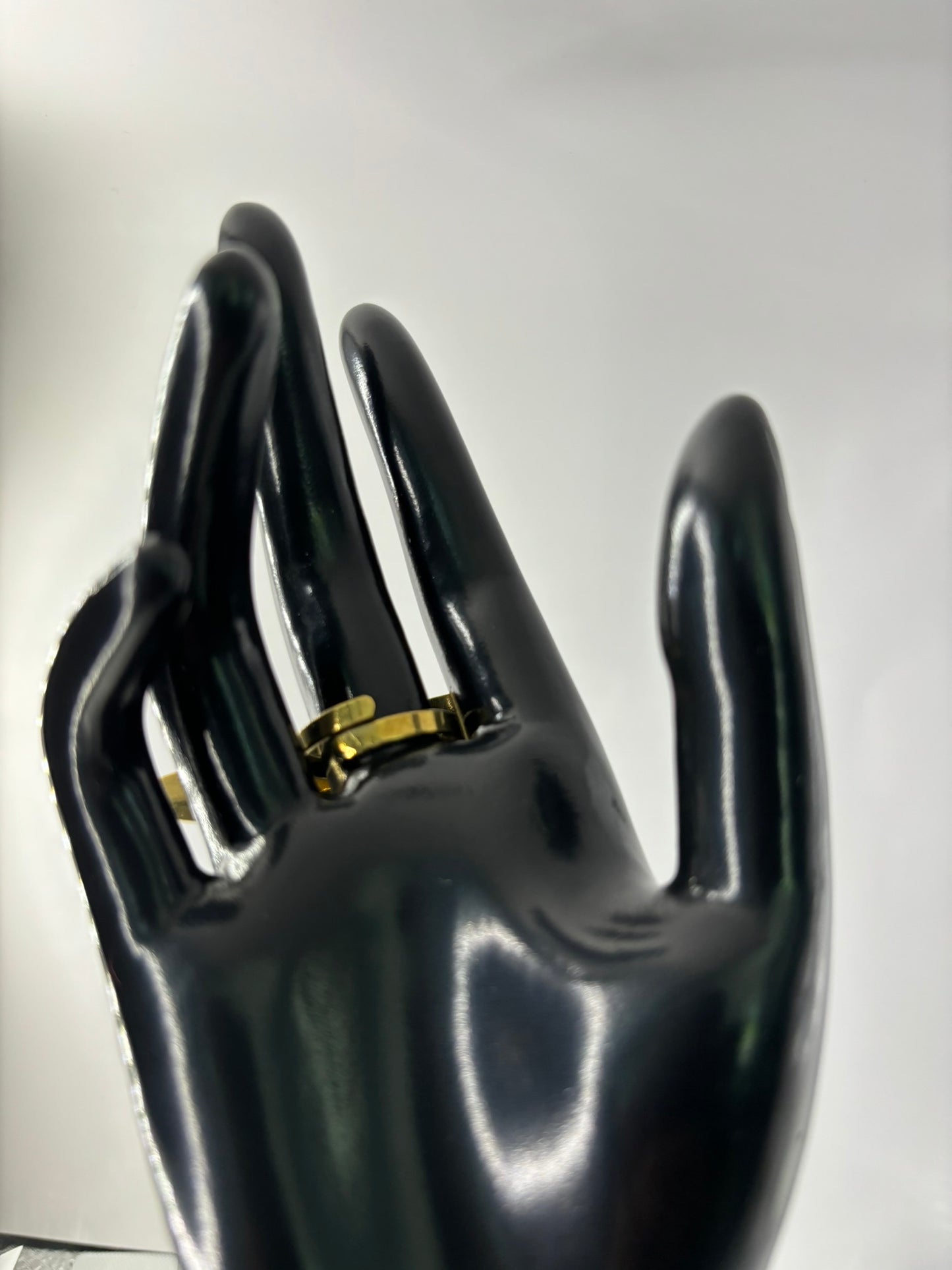 Bone Mask Statement Horizontal Ring