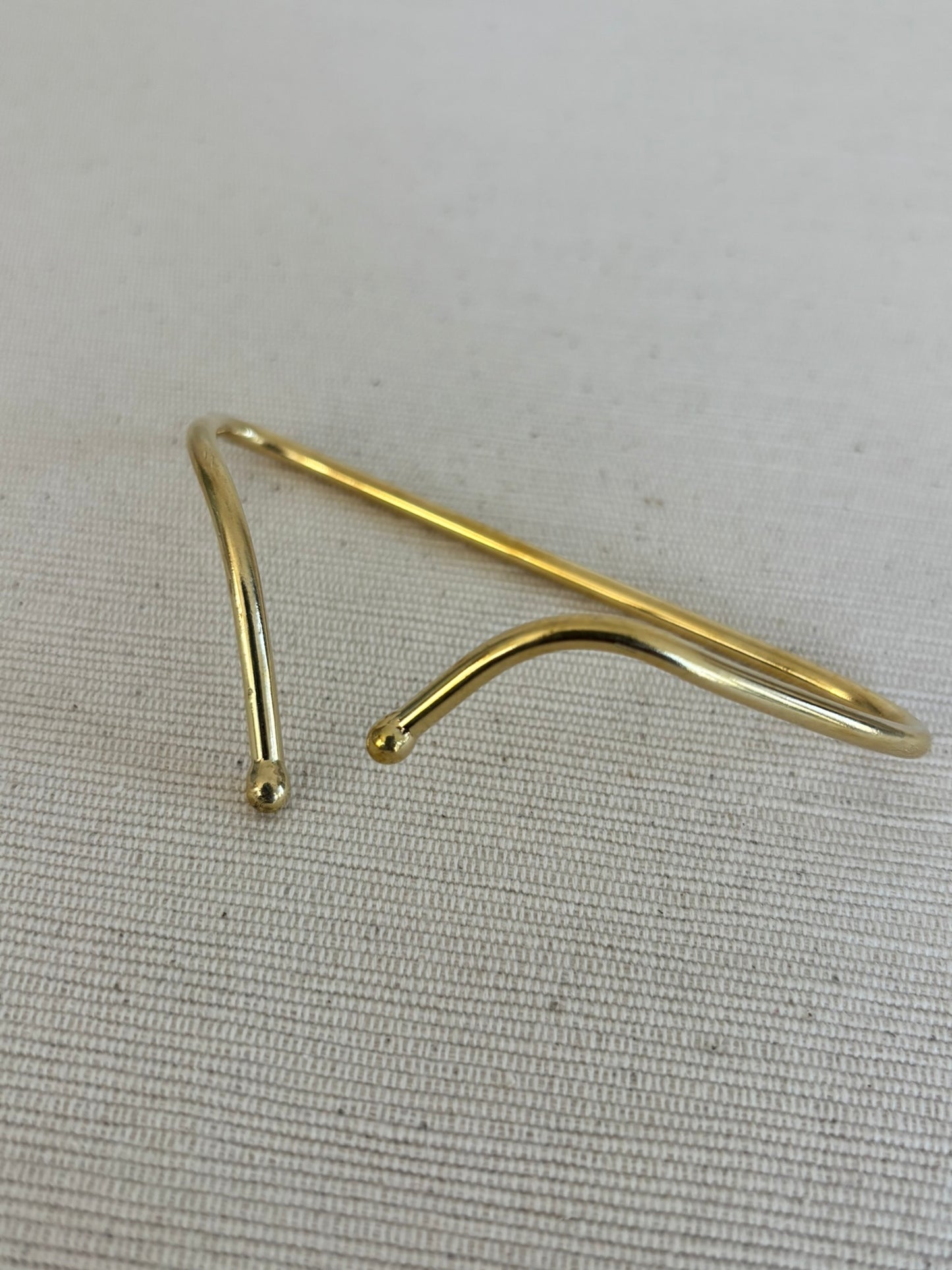 Tulia Brass Palm Cuff