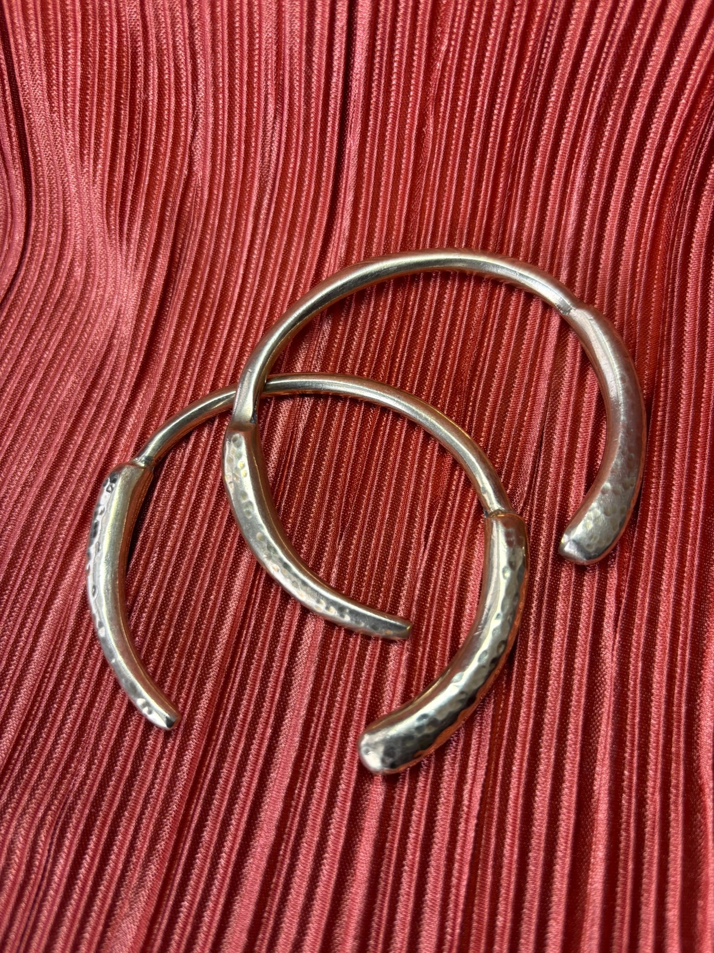 Nairobi Hammered Brass Cuff Bracelet