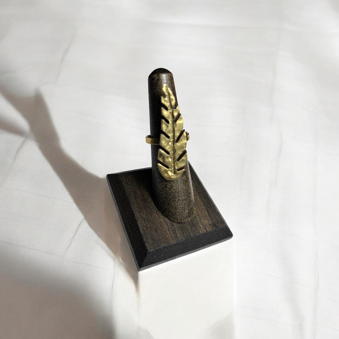 Asili Leaf Ring