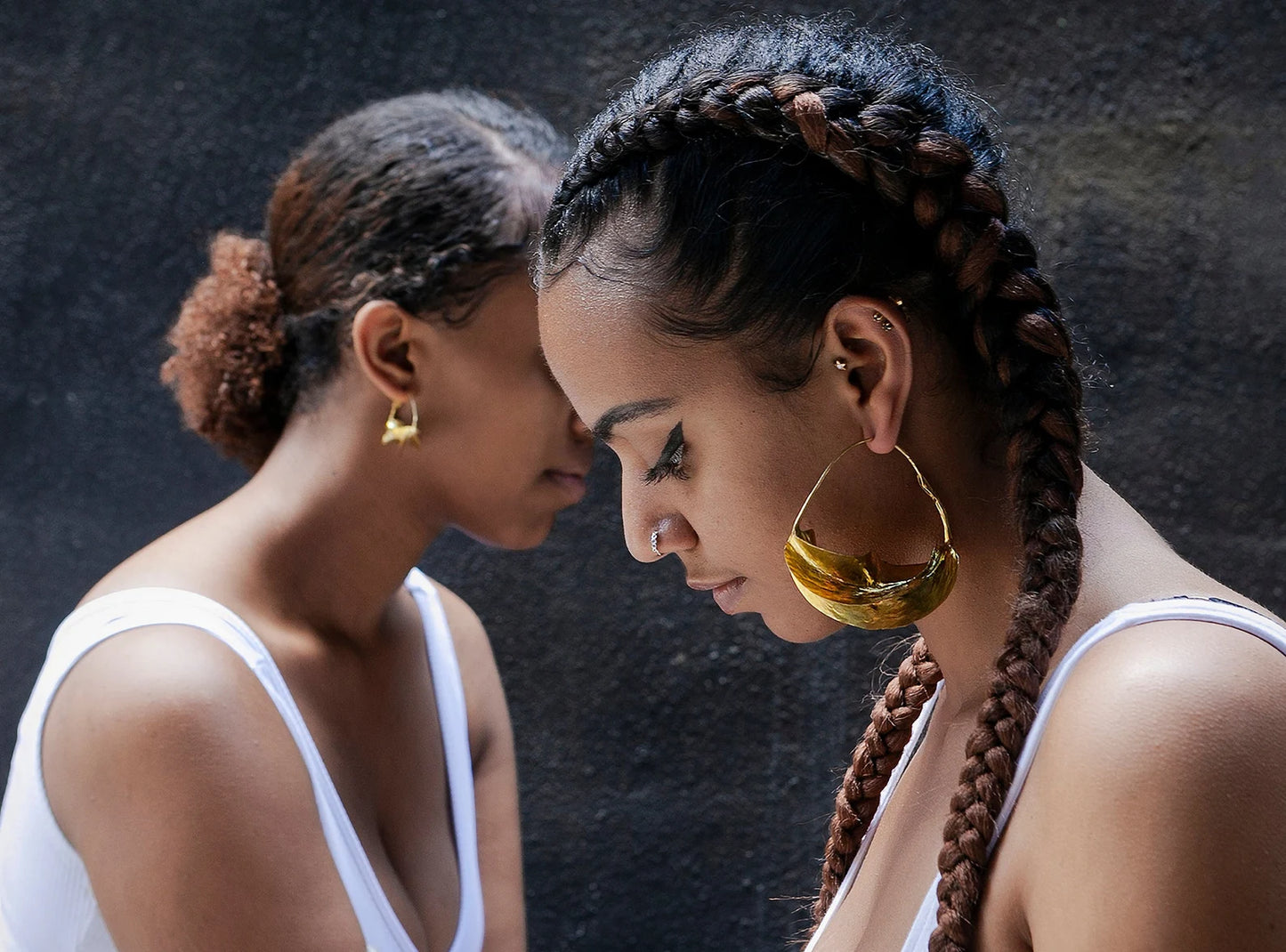 Fulani Gold Earrings