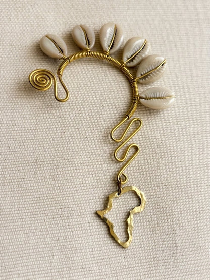 Mama Africa Cowrie Ear Cuff