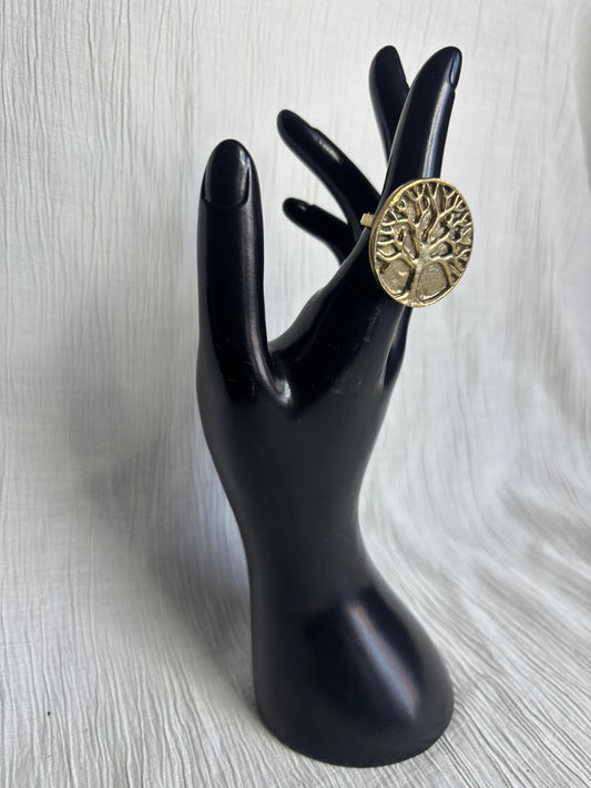 Tree of Life Brass Ring
