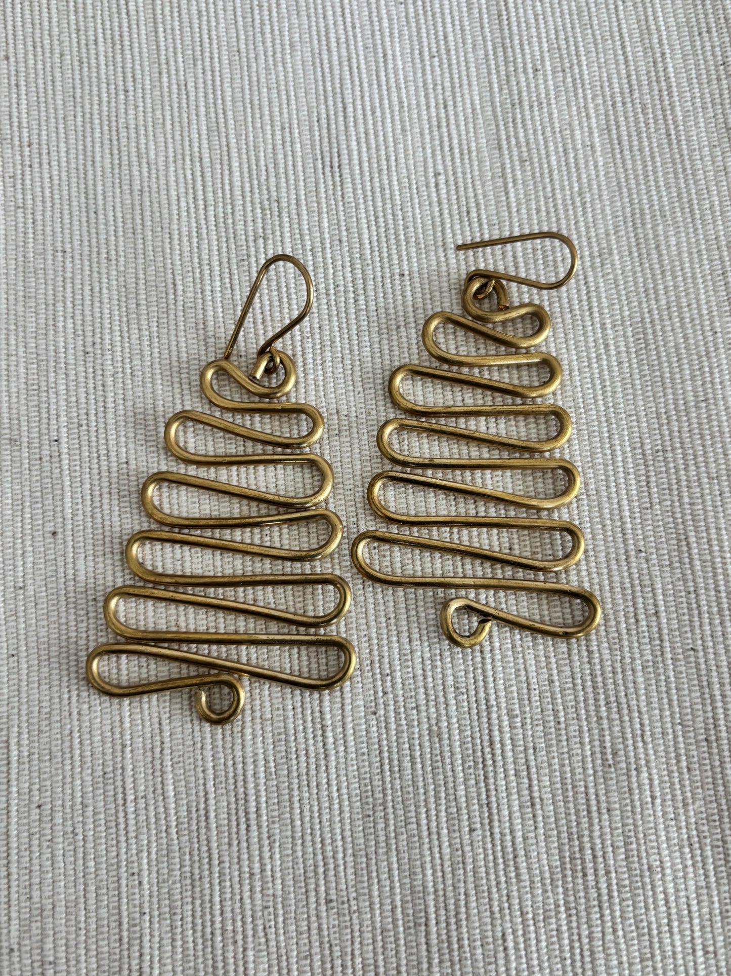 Imara Brass Earrings