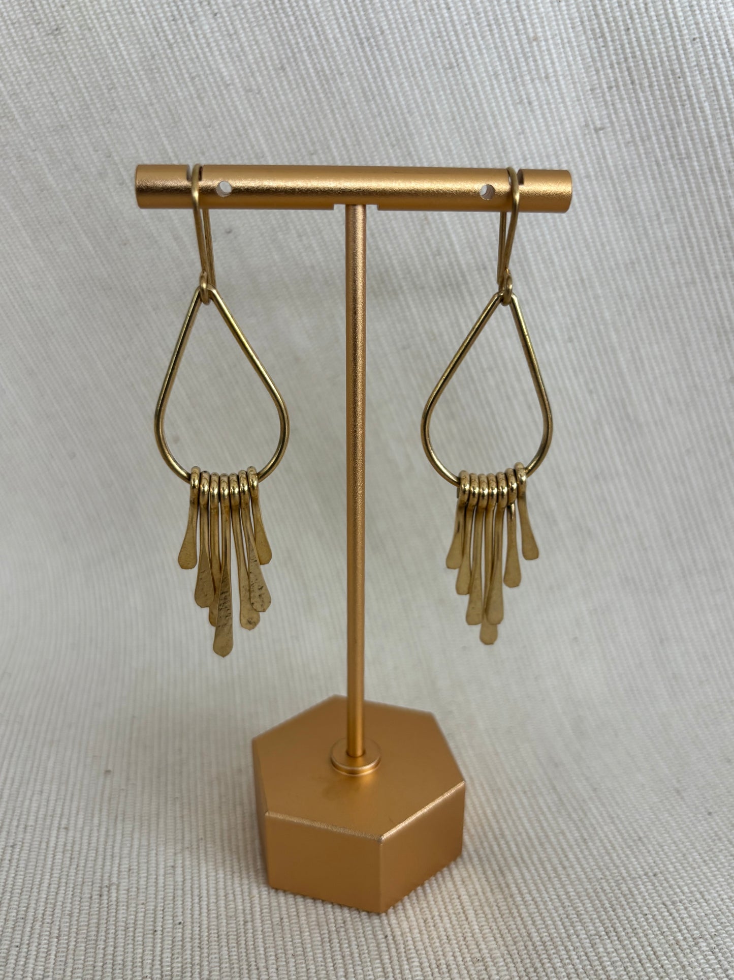 SunBeam Brass Earrings-Small