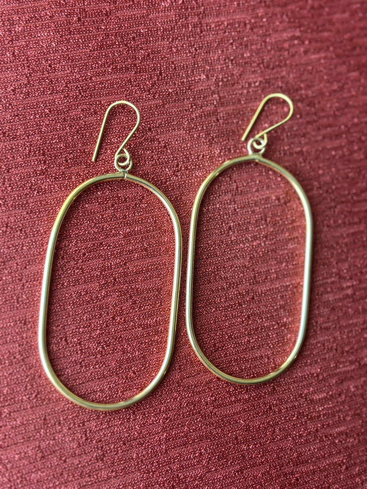 Sanaa Brass Earrings