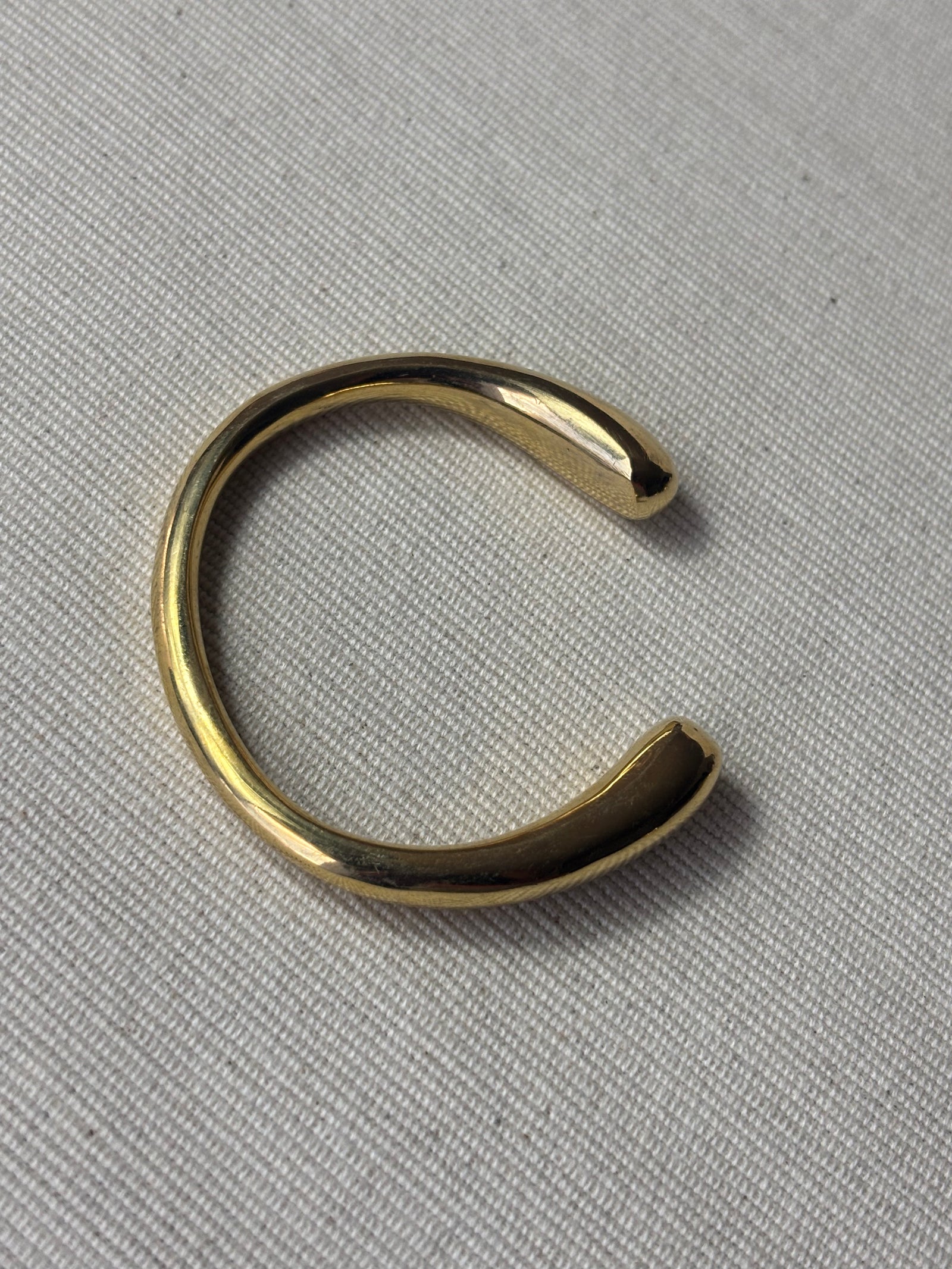 The Smooth Timeless Brass Cuff