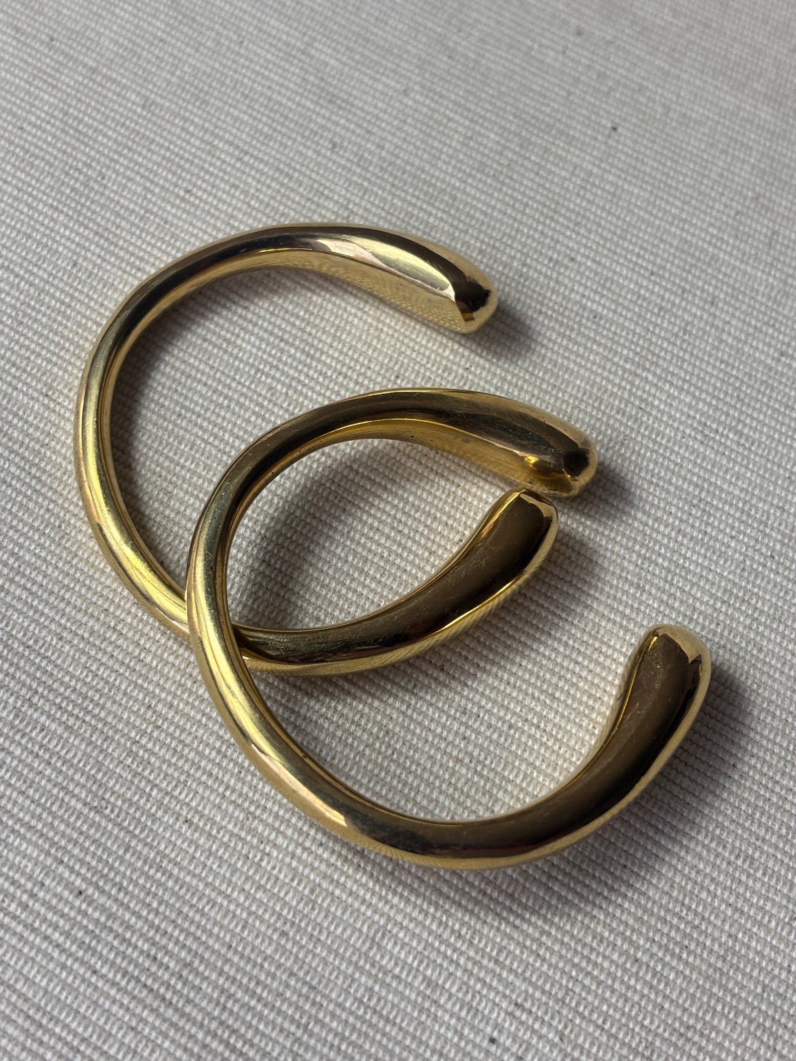 The Smooth Timeless Brass Cuff