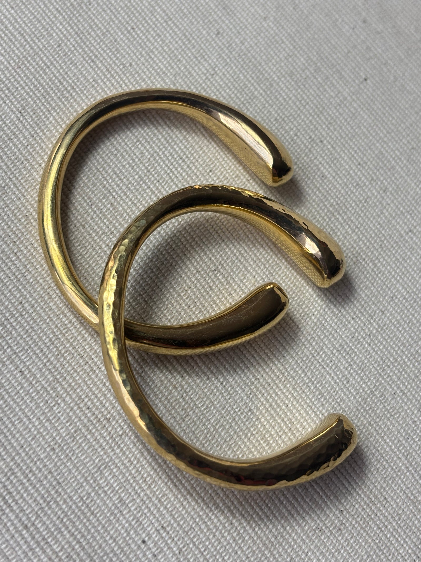The Smooth Timeless Brass Cuff