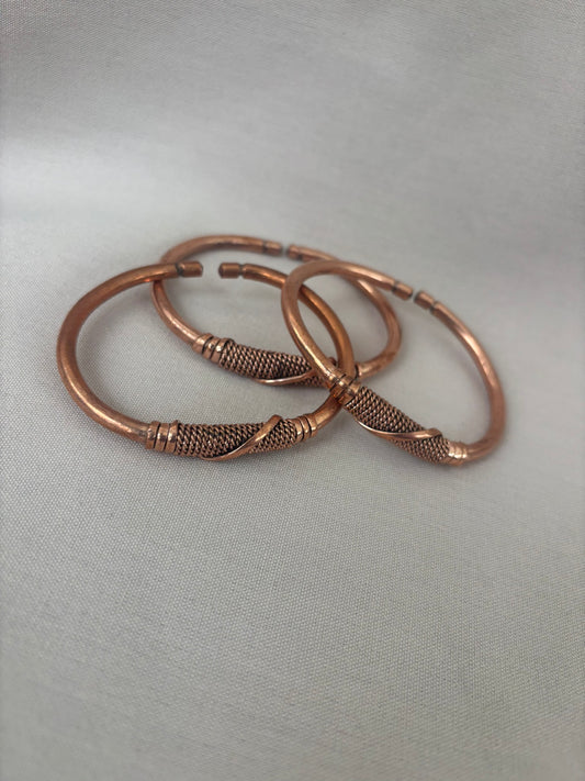 Asili Coil Copper Bracelet