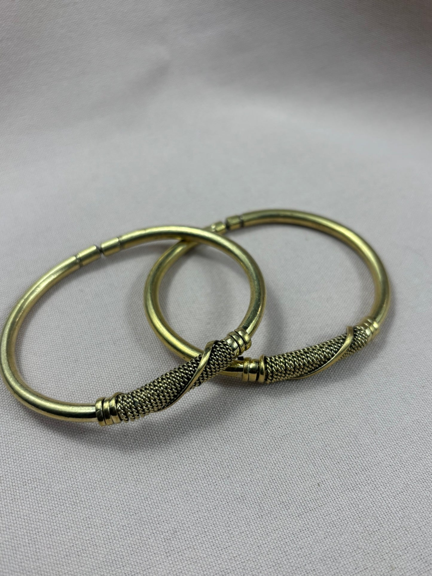 Asili Coil Brass Bracelet