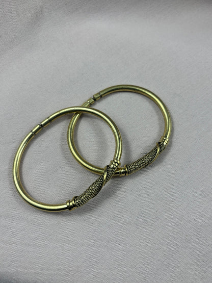 Asili Coil Brass Bracelet