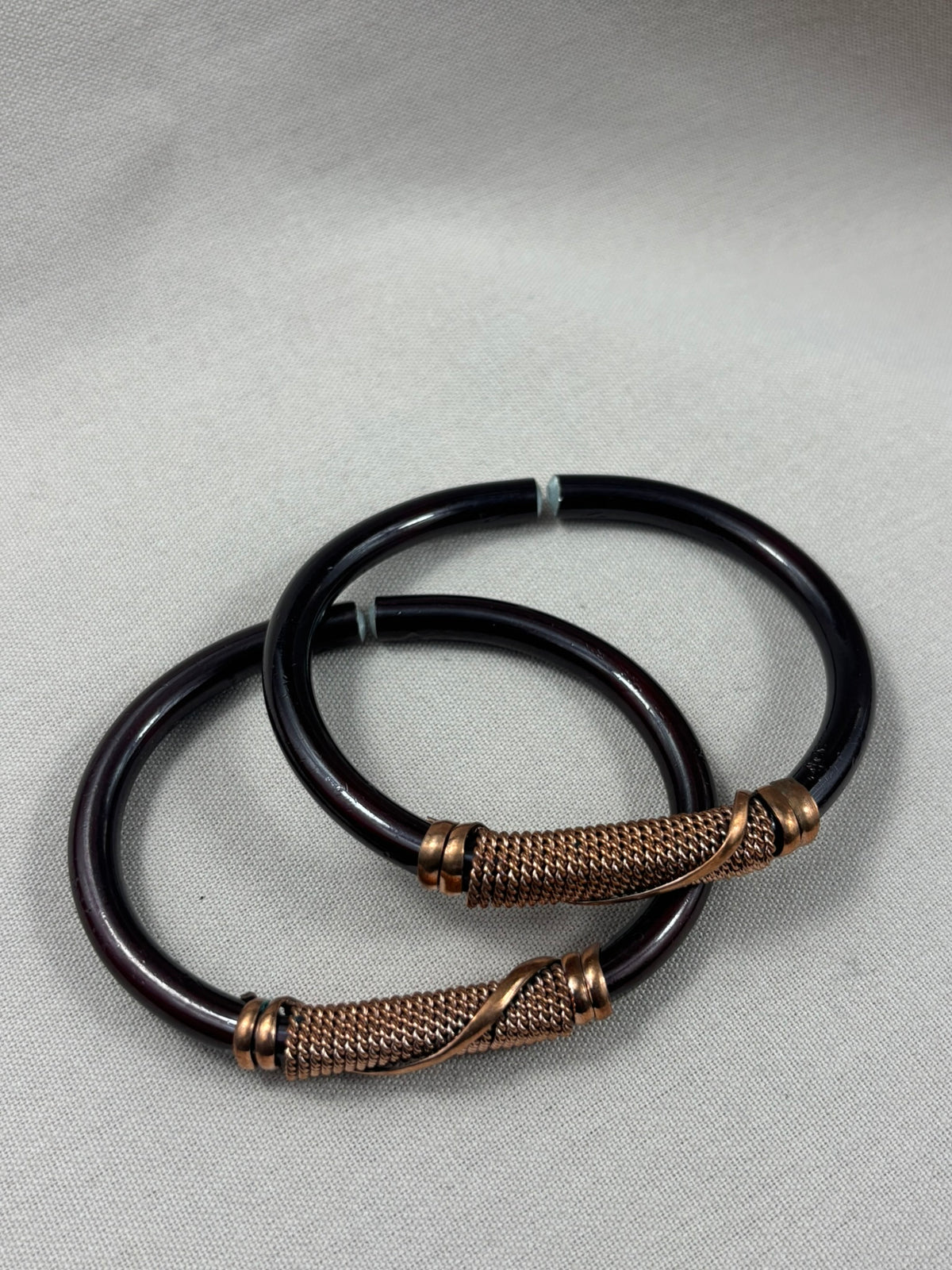 Copper-Wrapped Aluminum Bracelet