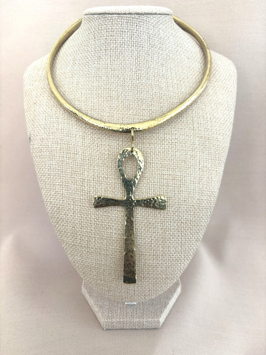 Zuri Ankh Unisex Chocker