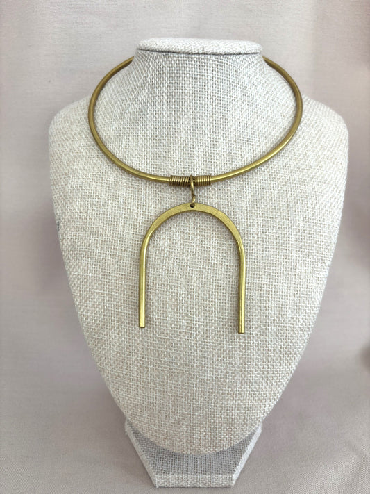 The Upinde Brass Collar