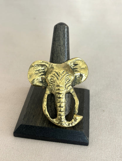 Elephant Statement Ring