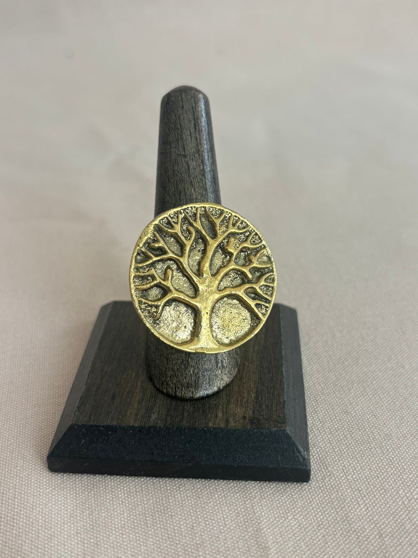 Tree of Life Brass Ring