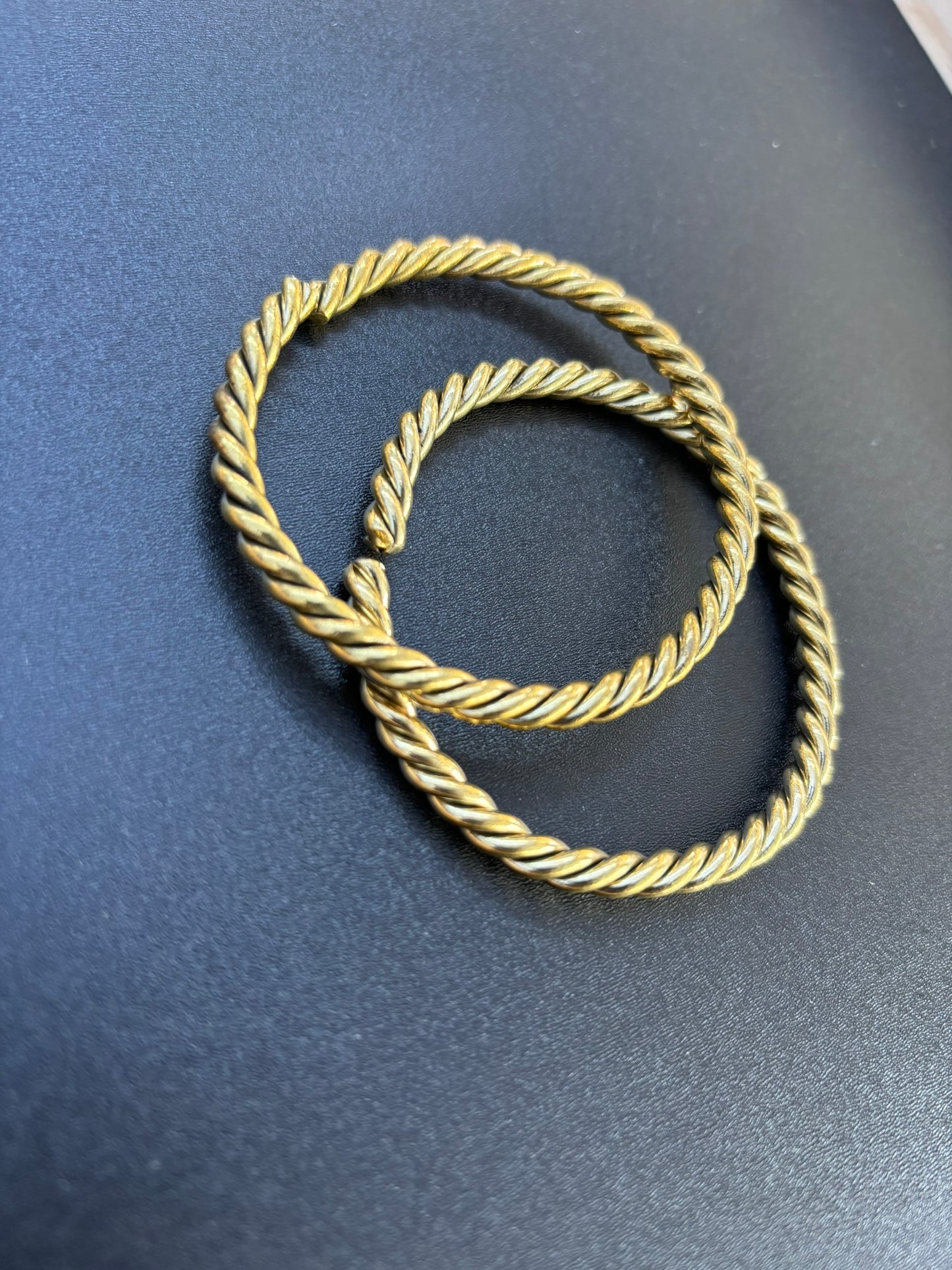 Gold Twisted Bracelet