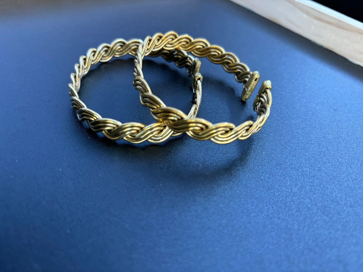 Golden Brass Bracelet