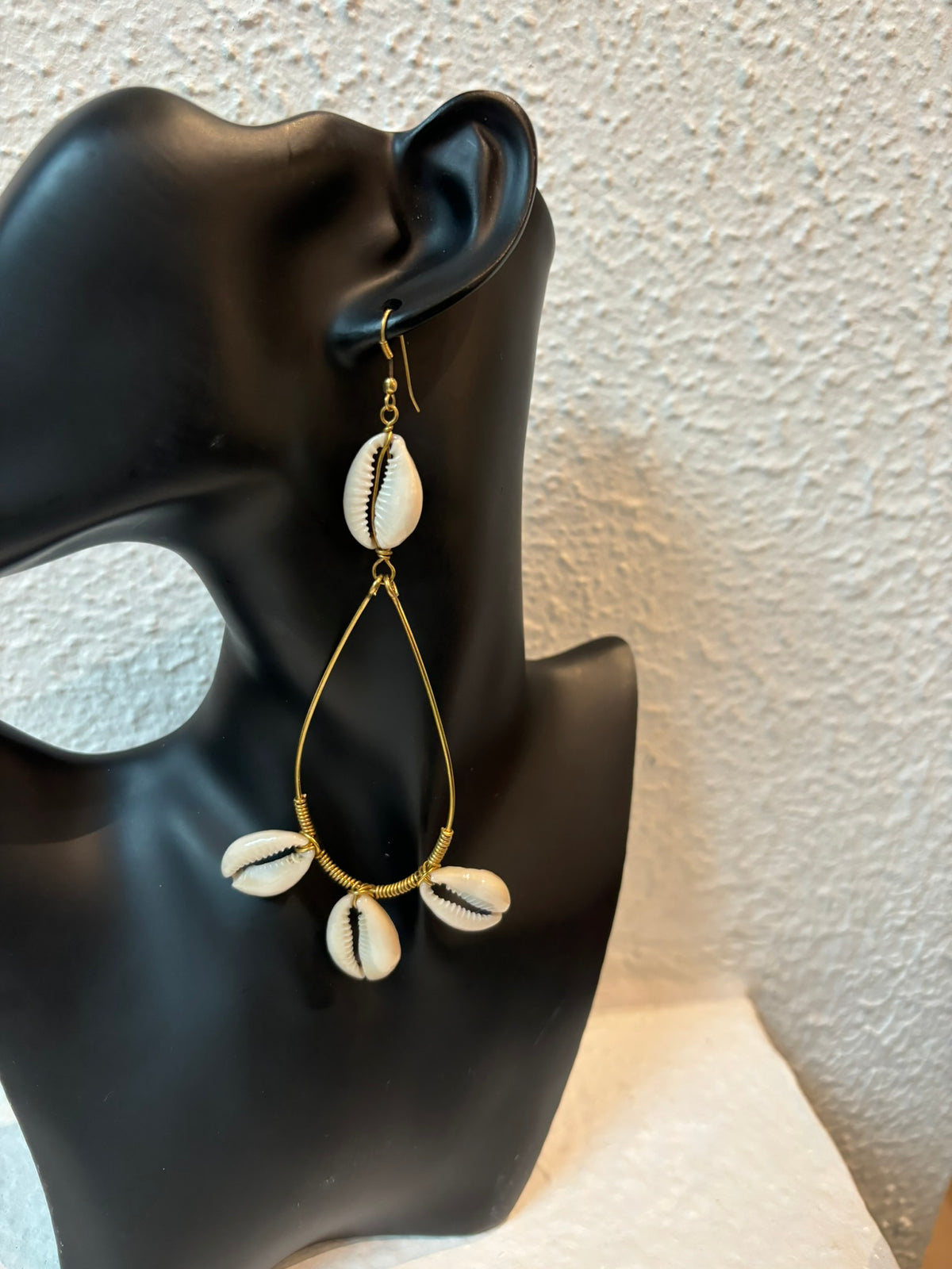 Ajuma Dang Cowrie Earrings