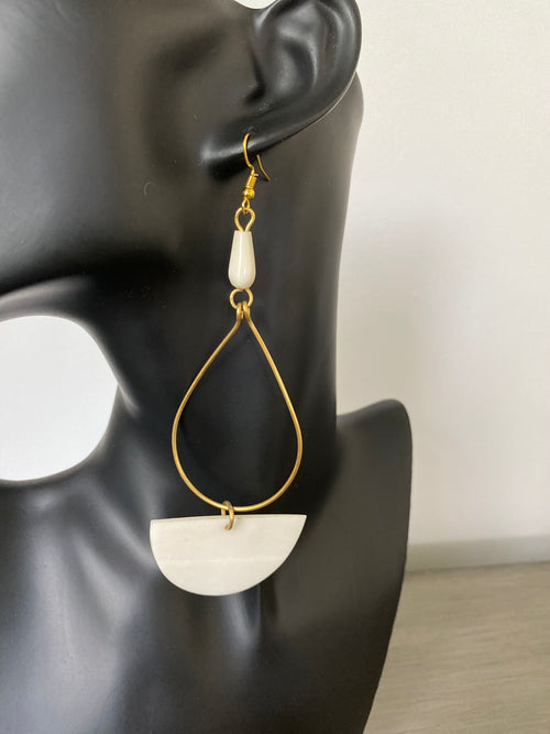 Half Moon Earrings