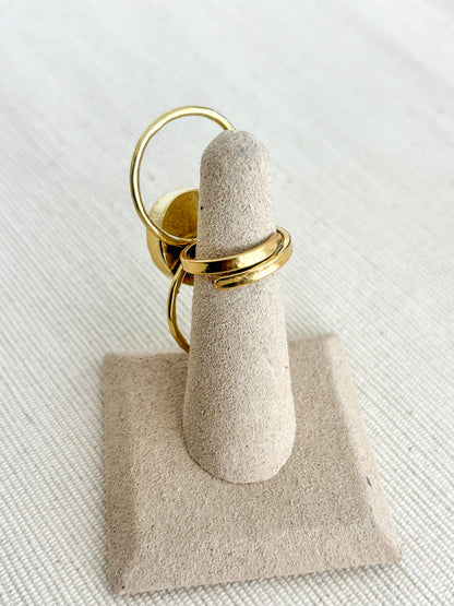 Orbit Ring- Emerald