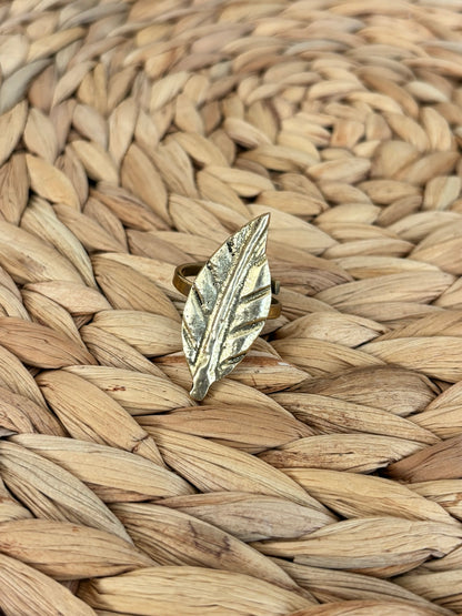 Asili Leaf Ring