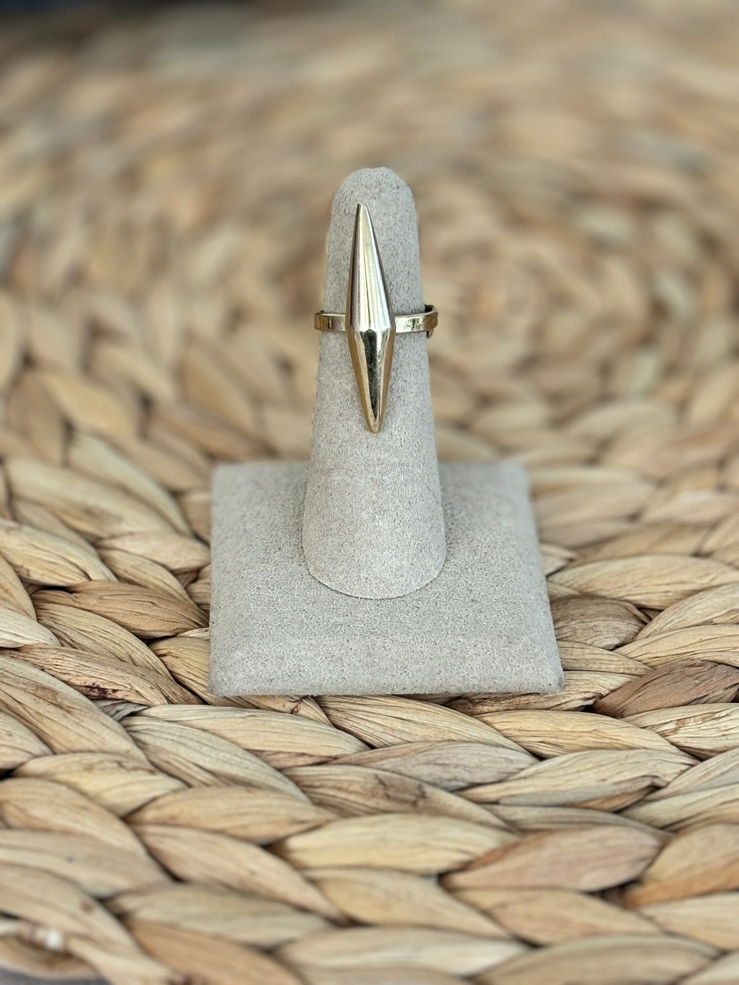 Neema Minimal Brass Ring
