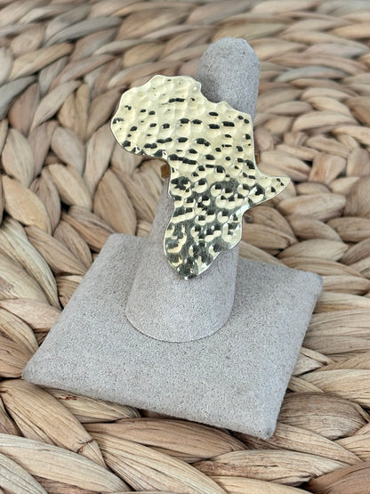 Hammered  Motherland Ring