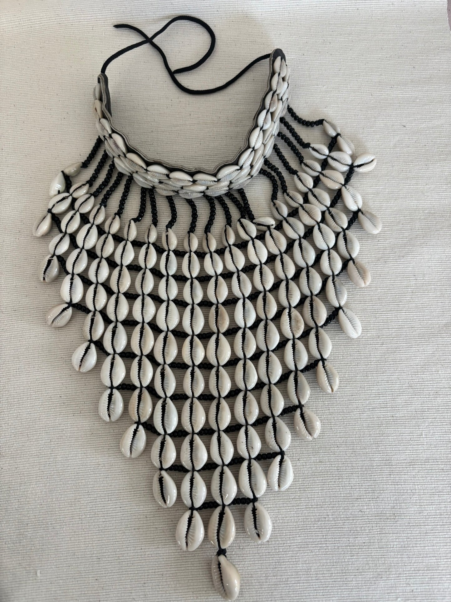 Ketanji Cowrie Shell Statement Collar Necklace