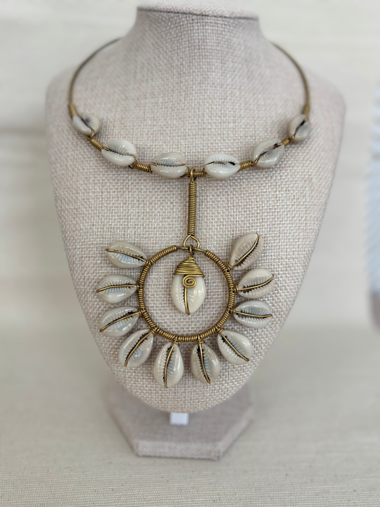 Solar Pendant Choker Necklace