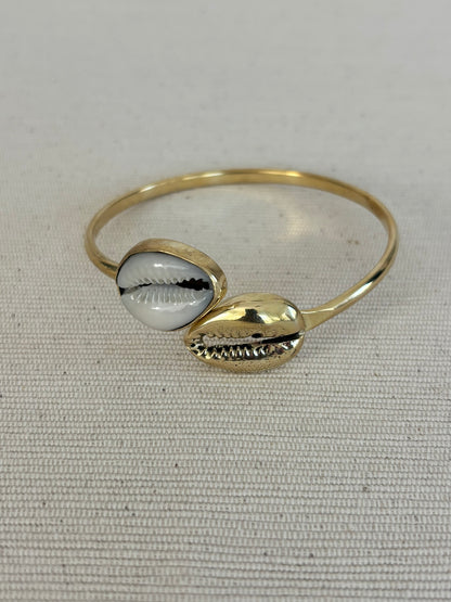 Bahari Cowrie Cuff