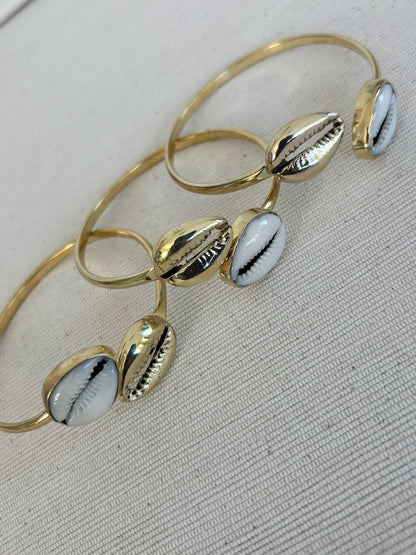 Bahari Cowrie Cuff