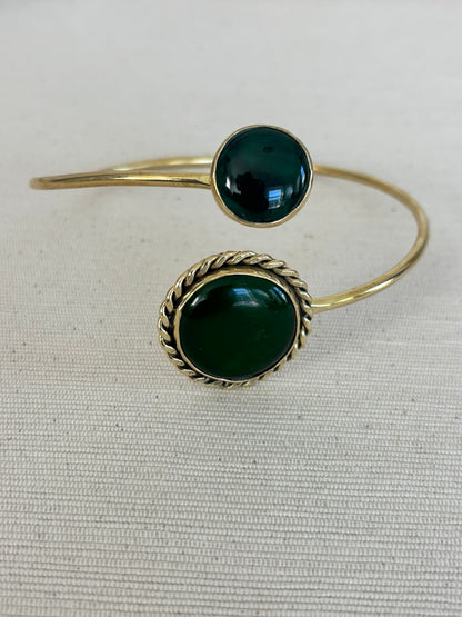 Emerald Aura Arm Cuff