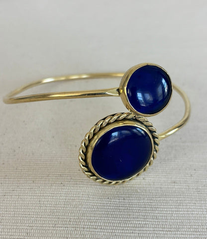 Azure Luxe Arm Cuff