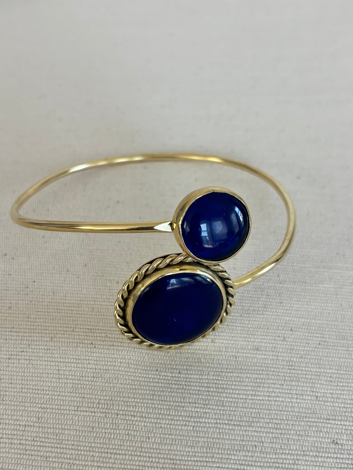 Azure Luxe Arm Cuff