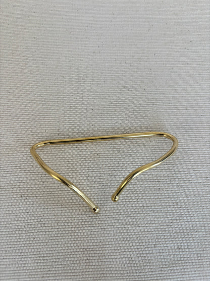 Tulia Brass Palm Cuff