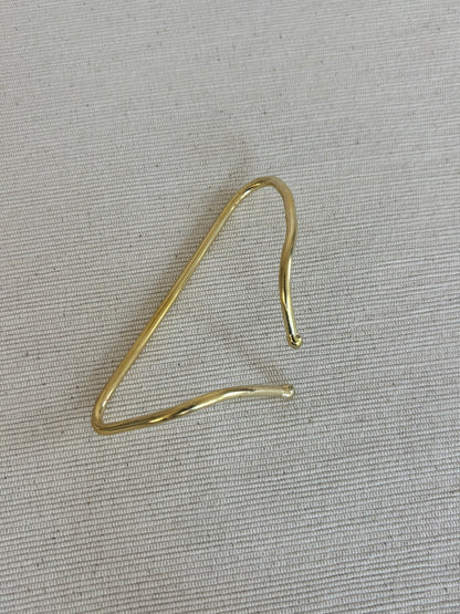 Tulia Brass Palm Cuff