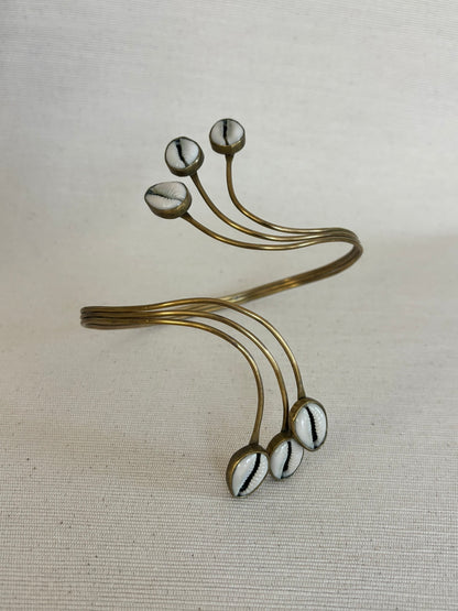 Bahari Cowrie Arm Cuff