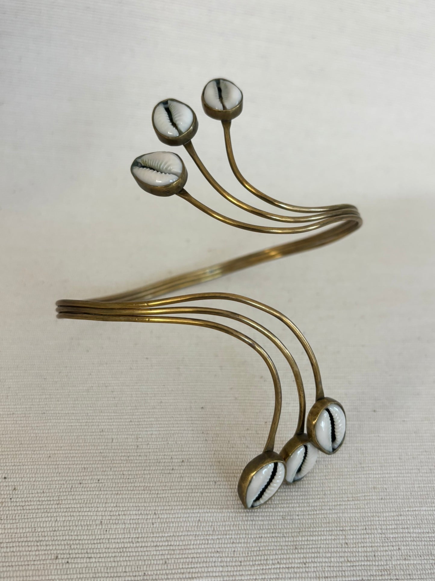Bahari Cowrie Arm Cuff