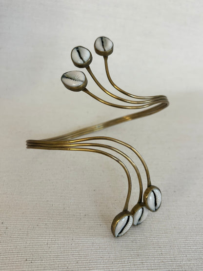 Bahari Cowrie Arm Cuff