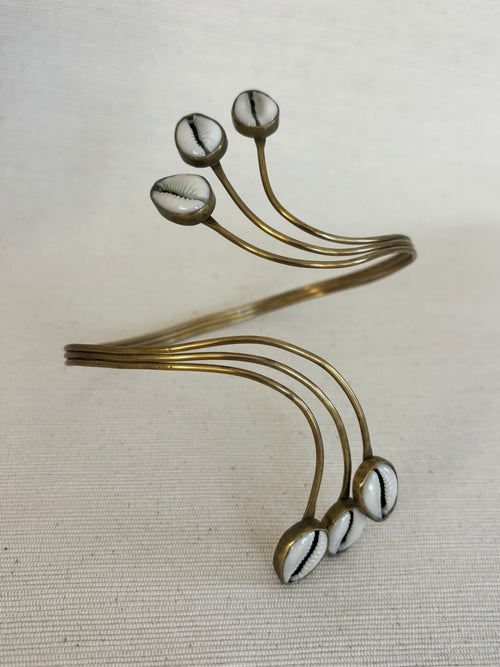 Bahari Cowrie Arm Cuff