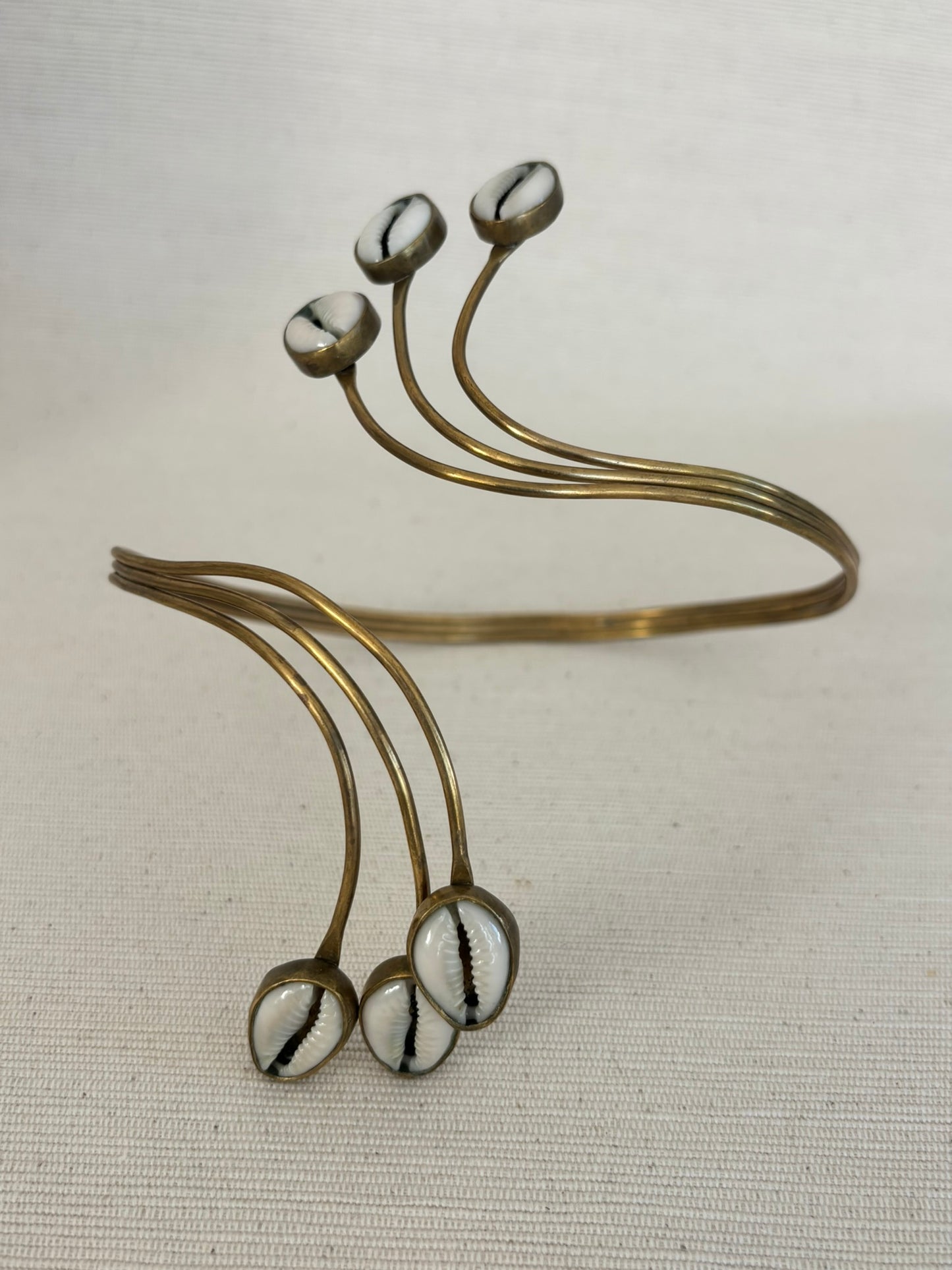 Bahari Cowrie Arm Cuff