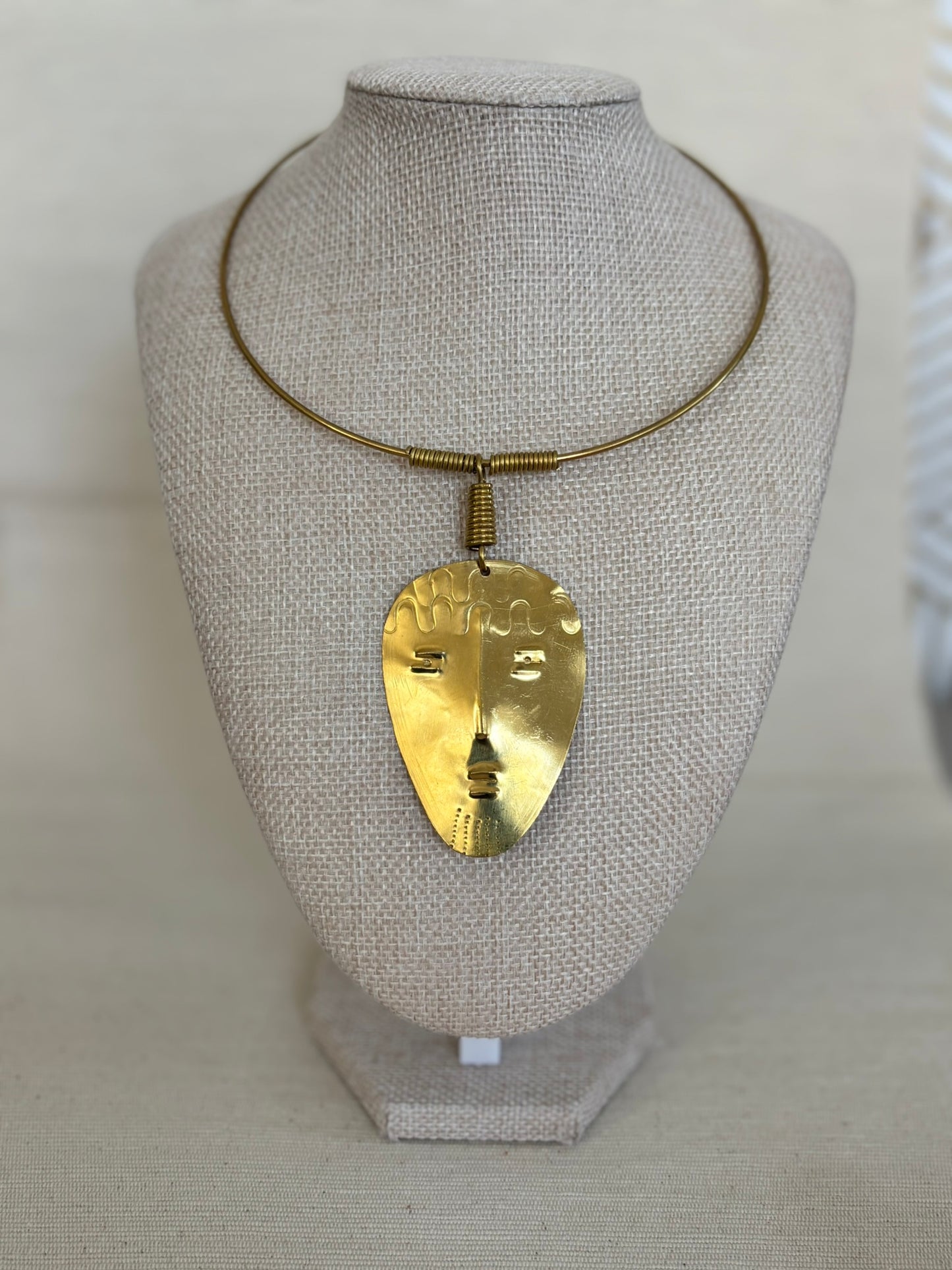 Malaika Mask Necklace