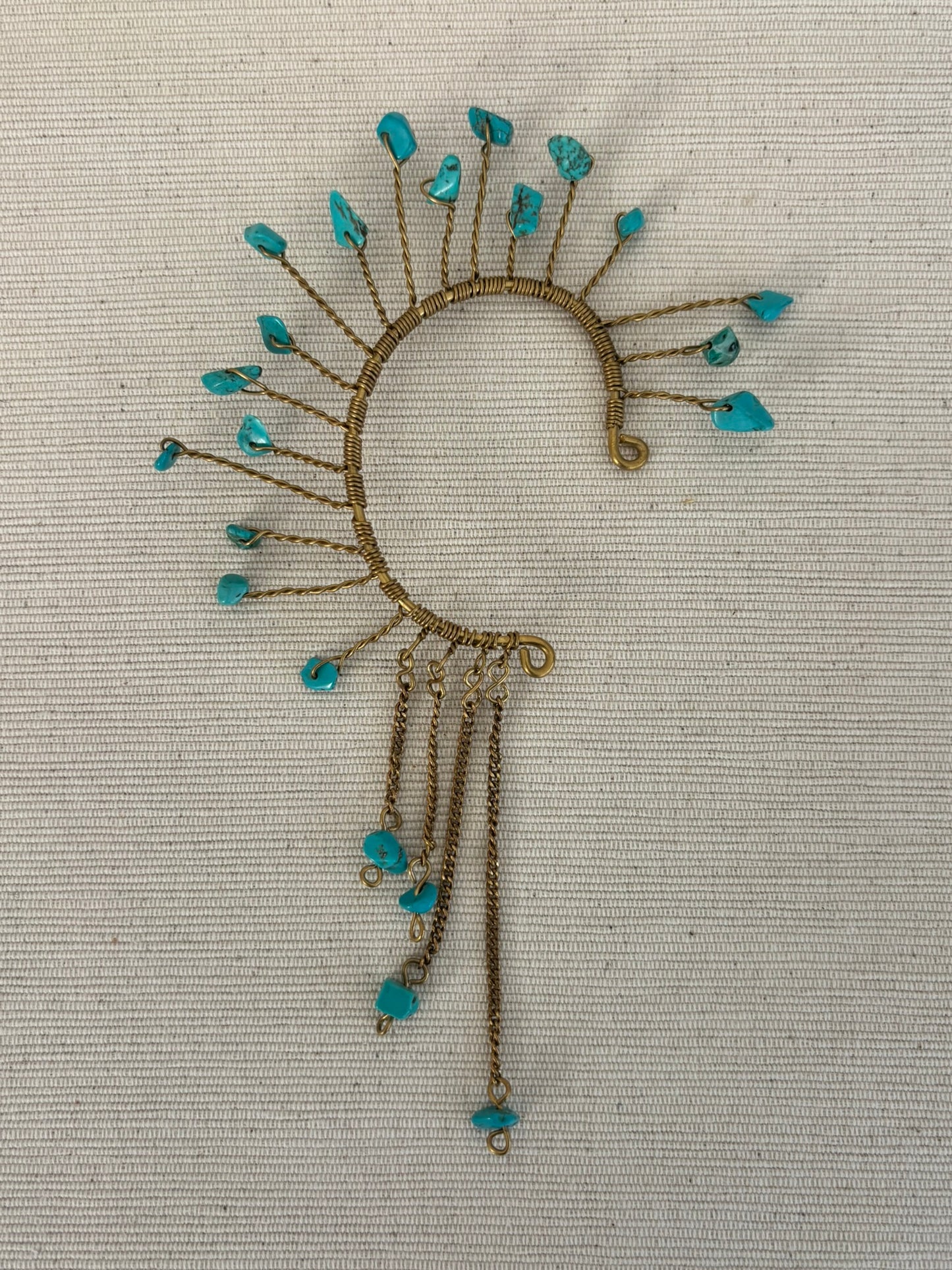 Amani Turquoise Radiance Statement Cuff