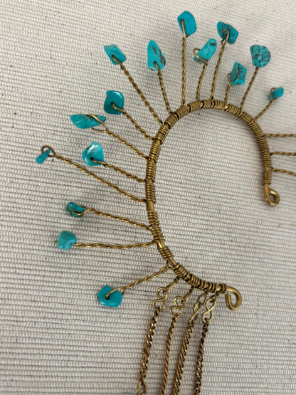 Amani Turquoise Radiance Statement Cuff